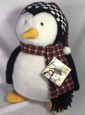 Debbie Mumm Hugsy Mummford's Penguin 18'' Plush Christmas Tree Adventure Stuffed • $39.98