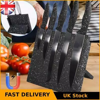 Magnetic Knife Holder Knife Block Rack Kitchen Organisation Cutlery Set Storage • £11.99