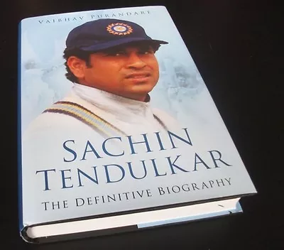 Vaibhav Purandare: SACHIN TENDULKAR: THE DEFINITIVE BIOGRAPHY 1st Ed.  Hardcover • £15.95