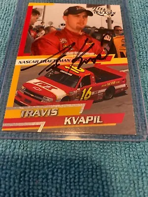 $9.95 • Buy Travis Kvapil Autograph Card Nascar 