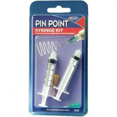 Pin Point Syringe Kit By Deluxe Materials DLMAC8 • $8.95