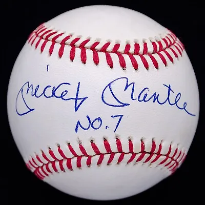 Amazing Mickey Mantle NO.7 Signed OAL Baseball Original UDA Complete! • $3499