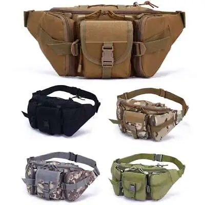 Utility Outdoor Tactical Waist Fanny Pack Pouch Military Camping Hiking Belt Bag • $11.60