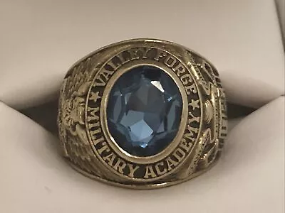 1965 VALLEY FORGE MILITARY ACADEMY Class Ring 10K Yellow Gold 20.1gr SZ9 JOSTENS • $699.99