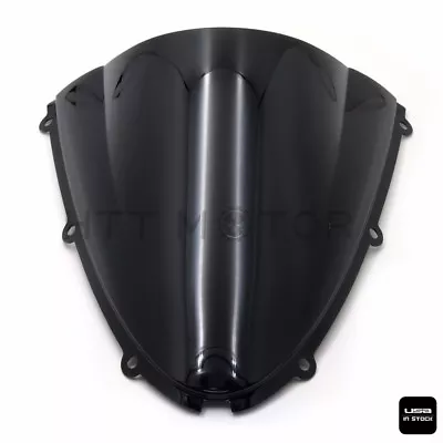 Windshield WindScreen Double Bubble For Kawasaki ZX6R 05-08 ZX10R 2006-2007 • $30.94