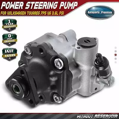 Power Steering Pump W/o Pulley For Volkswagen Touareg 7P5 V6 3.6L FSI 2011-2017 • $79.98