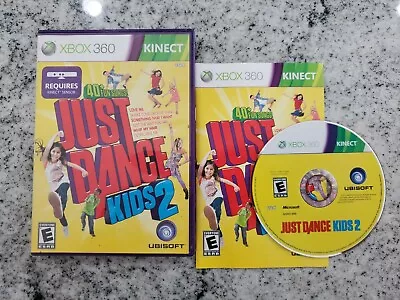 Just Dance Kids 2 - Xbox 360 Game Complete Free Fast Shipping  • $7.99