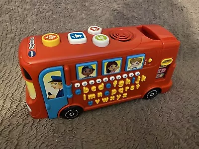 £15.99 • Buy V Tech Playtime Bus With Phonics Learning Toy Educational Playset Vgc Working