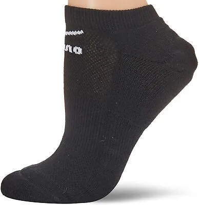 Mizuno No Show Performance Socks Black Size Small - Pair • $6.75