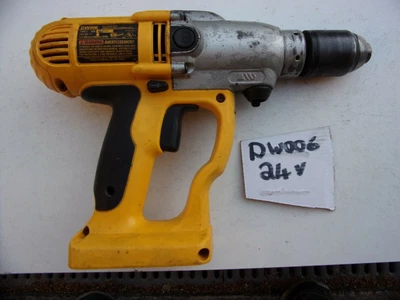 £18 • Buy Dewalt Dw006 24v Type 1 Cordless Drill / Hammer Drill  Bare Unit  £18