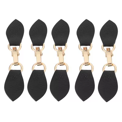 5 Pairs Sew On Toggle Closure Leather Sweater Clip Sewing Toggle Closures Cloak • $8.51