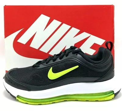 *NEW* Men Nike Air Max AP Running Shoe BLACK/VOLT  (CU4826 011) Sz 8.0 ~ 13.0 • $68.50