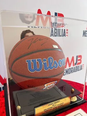 $1295 • Buy Josh Giddey Signed Basketball Exclusive Rare COA