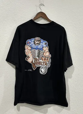 VINTAGE Beast Of The East Shirt Adult 2XL Black MDC Brooklyn Federal Prison 90s • $25