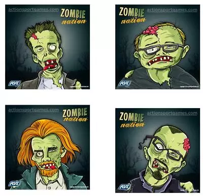 ASG Zombie Shooting Targets X 100 Living Dead Air Rifle Airsoft Target Practice  • £12.23