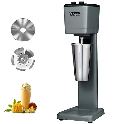 VEVOR Milkshake Maker Mixer Machine 375W Stainless Steel Drink Tea Milk Blender • $97.99