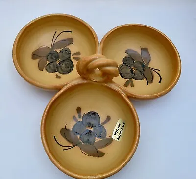 French Hors-d’ Oeuvres / Olives / Aperitif  Dish Artisan Pottery Serving Dish. • £10.99