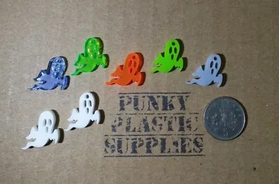 10x Tiny Ghost Acrylic Charms/pendants/jewellery Making/craft's/laser Cut • £2