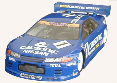 £28 • Buy 1:10 RC Clear Lexan Body Nissan Skyline GTR R32 With Calsonic Decals 200mm