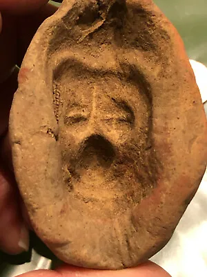 Pre Columbian Mayan Clay Mold Of Baby Or Bat Over 1000-2.000 Yrs.old   2.75   • $139