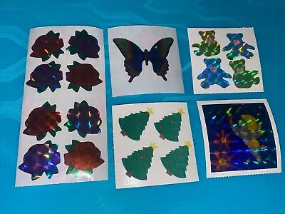 Vintage Mini Lot Of Prism/fuzzy G7 Stickers • $0.99