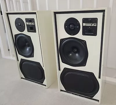 KEF Model 104aB Reference Speakers White. • £199