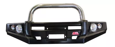 Mcc 'falcon Stainless Single Loop Bullbar With Plates To Suit Nissan Navara D22  • $1940