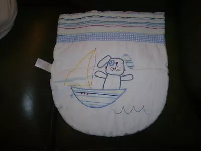 Blue Lollipop Lane Moses Basket Quilt BNWOT Fish& Chips • £10