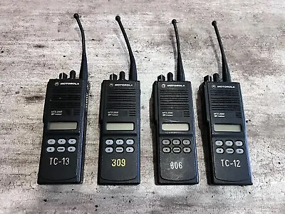 Lot Of 4 Used Motorola MTS2000 Portable Radio W/ Antenna No Battery A3 • $119.99
