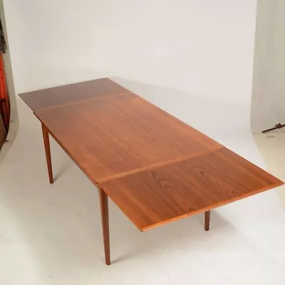 Danish Modern Mid Century Modern L&F Mobler Teak Dining Table Fully Refinished • $2250