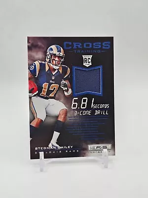 Stedman Bailey ROOKIE PATCH  Cross Training  2013 Rookies & Stars #17 Rams (RC) • $3.95