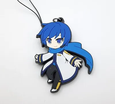 Vocaloid Hatsune Miku Kaito 2  Rubber Keychain Strap Figure Toy Charm • $16