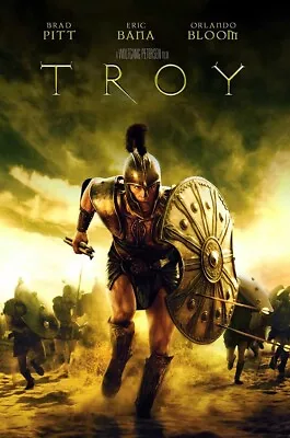 Troy Brad Pitt Movie Premium POSTER MADE IN USA - MOV371 • $13.48