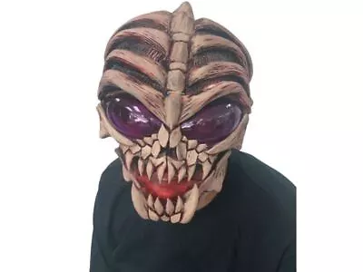 Down To Earth Alien Mask Area 51 Roswell ET Halloween Prop Haunted House Zagone • $86.99
