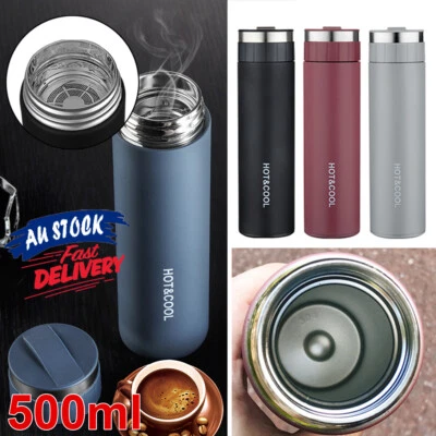 $20.59 • Buy Bottle Drink Cup Insulated Stainless Steel Flask Vacuum Water Mug Thermos