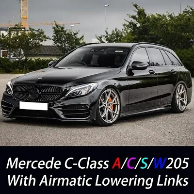 For Mercedes C Class W205 S205 A205 C205 C43 C63 Air Ride Lowering Links Kit Amg • $129.99