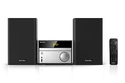 £99.99 • Buy ROXEL RCD-280 Micro Hi-Fi CD Player With DAB/DAB+ And FM Radio , Bluetooth 30W