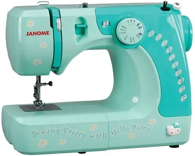 $5400 • Buy Janome Hello Kitty MINT Sewing Machine Model 11706 With Manual & Extras