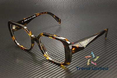 PRADA PR 10ZV VAU1O1 Honey Tortoise Demo Lens 53 Mm Women's Eyeglasses • $166.96