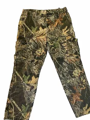 Mossy Oak Men’s Hunting Camo Pants - Distressed 38 X 34 • $13.20