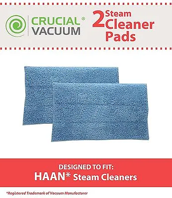 2 REPL HAAN SI-25 Mop Pads Fit SI-25 SI-40 SI-60 SI-70 Part # RMF2 RMF2P RMF2X • $21