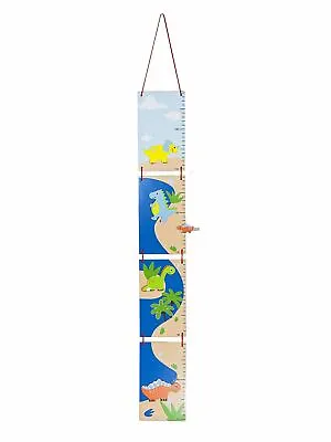 £15.99 • Buy Boys Height Chart Dinosaur Design For Kids Nursery Or Bedroom Decoration