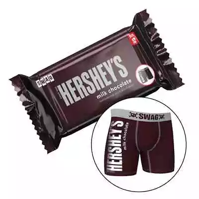 Hershey Milk Chocolate Boxer Briefs In Gift Bag Men's Size L XL Novelty L2 • $18.99