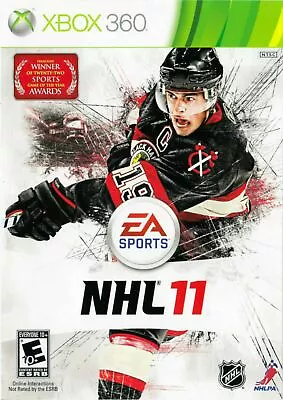 NHL 11 Microsoft Xbox 360 Video Game 2010 Hockey EA Sports Slapshot Dekes Fights • $5.65