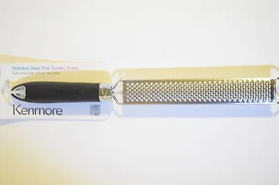 Kenmore Stainless Steel Fine Grater/Zester New  Dishwasher Safe - Comfy Handle • $6.99