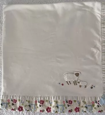 Gymboree Floral Baby Blanket Petting Zoo VINTAGE 2005 • $49.95