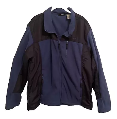 SNOZU Mens 2XL Jacket Coat Performance Blue Performance Fleece Lined • $13