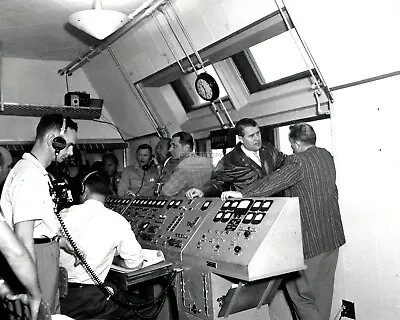 Dr. Wernher Von Braun In Blockhouse For Explorer Iii - Nasa 8x10 Photo (ep-057) • $8.87