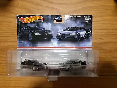 Hot Wheels Premium Car Culture 2 Pack Bugatti Veyron / '16 Bugatti Chiron • $30