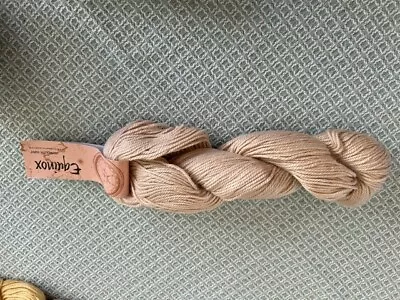 50 Grams Plymouth Equinox Yarn Merino Linen Silk Color 8 Sand Sunrise • $5